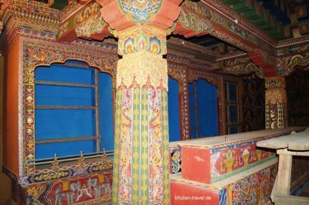 22 Der Tempel im Lhuntse Dzong