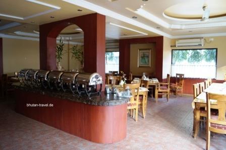 Buffetstation im Restaurant des Hotel Orchid